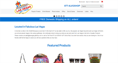 Desktop Screenshot of lasvegas-giftshop.com