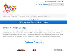 Tablet Screenshot of lasvegas-giftshop.com